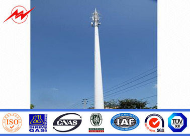 چین 50m Conical 138kv Power Transmission Tower / Power Transmission Pole تامین کننده