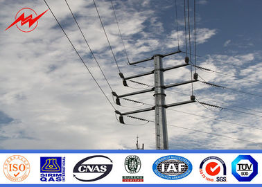 چین Q235 12m electrical Steel Utility Pole for power transmission تامین کننده