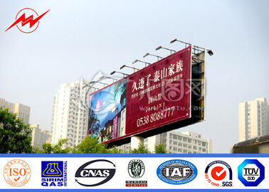 چین Multi Color Roadside Outdoor Billboard Advertising , Steel Structure Billboard تامین کننده