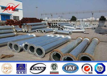 چین 9m 11m Steel Poles Galvanized Steel Pole with bitumen تامین کننده