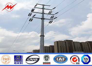 چین Electrical Power Galvanized Steel Pole for Asian Transmission Project تامین کننده