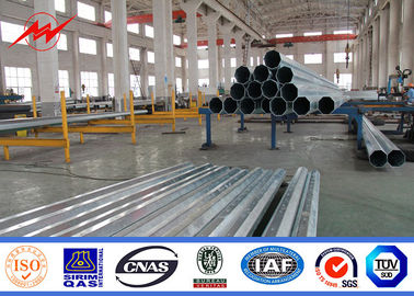 چین 40ft Galvanized Light Pole A123 Standard Steel Transmission Poles تامین کننده