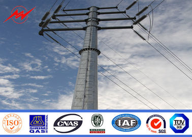 چین 15m 1250 Dan Galvanized Steel Pole For Electrical Powerful Line تامین کننده