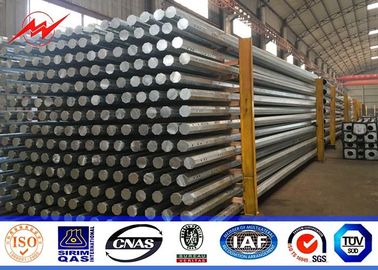 چین SF 1.8 14m 1000 DAN Steel Utility Pole Gr 65 Material With 460 Mpa Strength تامین کننده