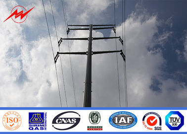 چین Double Circuit Electrical Power Pole For Electricity Utilities AWS D 1.1 Welding Standard تامین کننده