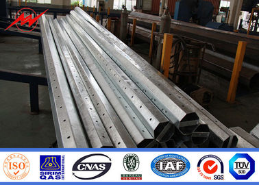 چین Octagonal Electrical Steel Tubular Pole AWSD Welding Standard For Power Transmission تامین کننده
