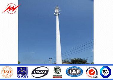 چین Communication Distribution Mono Pole Tower Customized Tapered 90 FT - 100 FT تامین کننده