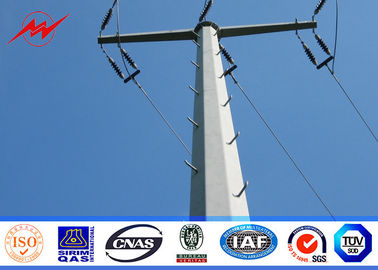 چین 11.9m 16kn Load Electrical Power Pole 100% Welding Surface Galvanized  Treatment تامین کننده