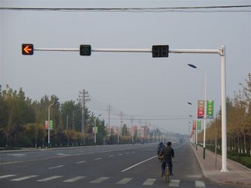 چین قطب سیگنال ترافیک راه آهن، قطب فولادی گالوانیزه راه آهن 11M ارتفاع 4M عرض تامین کننده