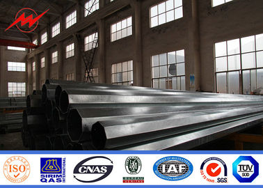 چین 10M 12KN آفریقای استاندارد فولاد لوله ای با پوشش گالوانیزه سطح تامین کننده