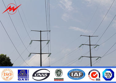 چین Tapered Conical Power Distribution Poles For Electrical Distribution Line تامین کننده
