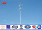 Professional 500Dan Conical Mobile Electrical Transmission Tower Monopole 11kv تامین کننده
