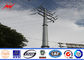 20m Q345 bitumen electrical power pole for electrical transmission تامین کننده