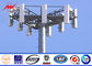 50m Conical 138kv Power Transmission Tower / Power Transmission Pole تامین کننده