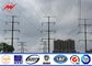 138 KV Transmission Line Electrical Power Pole , Steel Transmission Poles تامین کننده