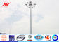 Multisided 30M 24 lights High Mast Pole square light arrangement for seaport application تامین کننده