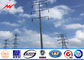Conical 40ft 138kv Steel Utility Pole for electric transmission distribution line تامین کننده