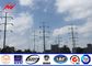 NGCP 8 Sides 50FT Steel Utility Pole for 69KV Electrical Power Distribution with AWS D1.1 Standard تامین کننده