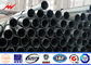 Q235 Steel Conical Transmission Steel Tubular Poles With ASTM A123 Galvanization تامین کننده