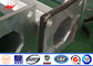 Single Arm 3mm Galvanized Steel Poles , Anti - Corrosion Outdoor Light Pole تامین کننده