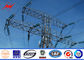 500kv Power Electric Transmission Mono Pole Tower Steel Monopole Antenna Tower تامین کننده