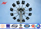 Anti - Corrosion Round High Mast Pole with 400w HPS lights Bridgelux Chips تامین کننده