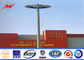 Sealing - in Outdoor Led Display Galvanized Metal Light Pole For Airport Lighting تامین کننده