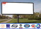 Multi Color Roadside Outdoor Billboard Advertising , Steel Structure Billboard تامین کننده