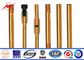 Pure Earth Earth Bar Copper Grounding Rod Flat Pointed 0.254mm Thickness تامین کننده