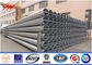 14m Heigth 16 sides Sections metal utility poles For Overhead Transmission تامین کننده