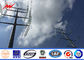 110kv 20m Galvanised Steel Poles Electric Transmission Power 15 Years Waranty تامین کننده