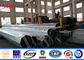 30FT 35FT Galvanized Steel Pole Steel Transmission Poles For Philippines Electrical Line تامین کننده