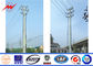 69kv Steel Utility Pole Galvanizatiom Street Light Pole 1 Mm To 36mm تامین کننده