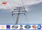 11.9m 200dan Steel Utility Pole In Transmission Powerful Line تامین کننده