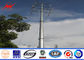 Single Arm CCTV Electrical Power Pole Steel Light Poles Custom تامین کننده