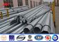 Steel Terminal Transmission Line Poles Taper Or Polygonal Shape تامین کننده