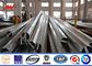 FRP Electrical Galvanized Steel Pole 9M With Hot Dip Galvanization تامین کننده