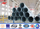 10 M 500dan Galvanized Steel Utility Pole 110kv Metal Light Pole تامین کننده