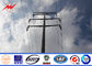 11kv Transmission / Distribution Galvanized Electrical Steel Power Pole 5m Height تامین کننده