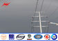 Medium Voltage Electrical Power Pole , Customized Electric Steel Utility Pole تامین کننده