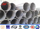 1.5 Safety Factor Galvanized Steel Pole / Galvanised Steel Poles 50 Years Life Time تامین کننده