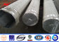 Powder Painting 12M Galvanised Steel Poles 1.8 Safety Factor Steel Transmission Poles تامین کننده