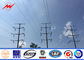 12m Galvanized Steel Utility Power Poles Large Load For Power Distribution Equipment تامین کننده
