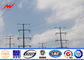 110kv Galvanized Electrical Power Pole / Steel Cross Arm For Electricity Distribution تامین کننده