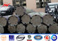 15M Round Powder Painting Galvanised Steel Poles ASTM A123 Steel Transmission Poles تامین کننده