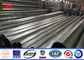 Round Power Distribution Steel Transmission Poles 220KV 12M Power Line Pole تامین کننده