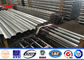 Round Power Distribution Steel Transmission Poles 220KV 12M Power Line Pole تامین کننده