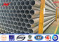 15m Galvanized Tubular Electrical Utility Poles 69 Kv Steel Transmission Poles تامین کننده