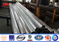 Power Distribution Tubular Galvanized Steel Pole With Electrical Accessories تامین کننده