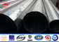 Bitumen Galvanized Steel Q345 Electric Power Pole With 355 Mpa Yield Strength تامین کننده